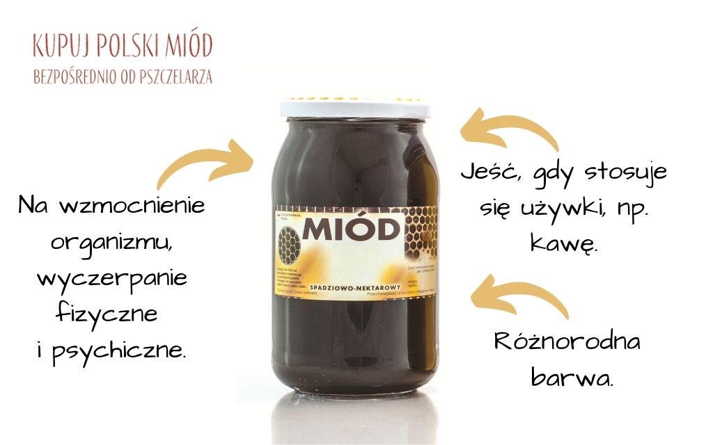 miod nektarowo spadziowy