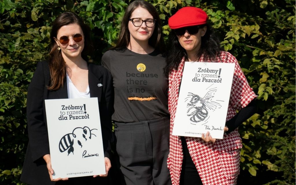 Artystki dla razem dla pszczol