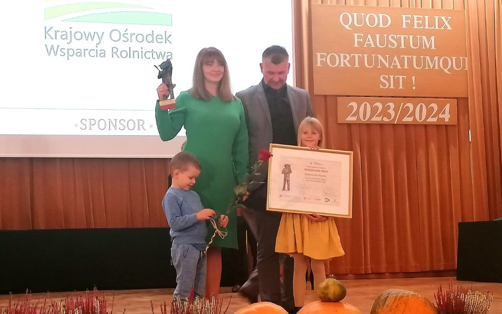 Katarzyna Maziec z nagrodą Pszczelarza Roku!