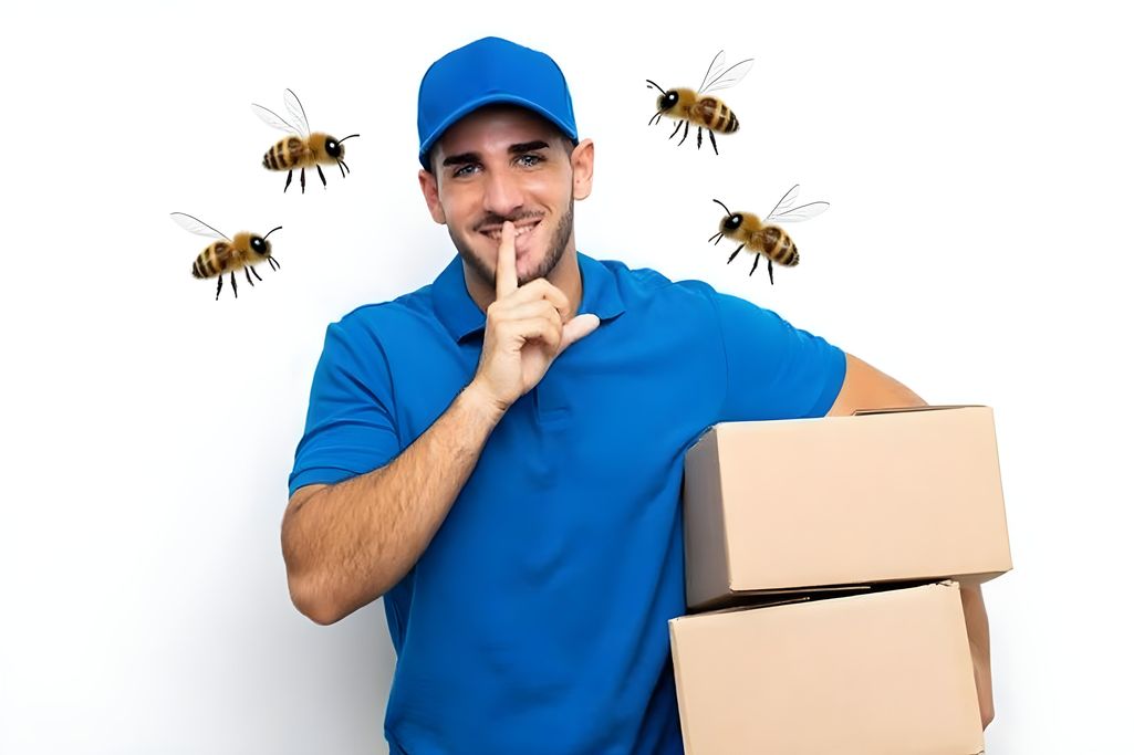 wysyłka pszczół kurierem