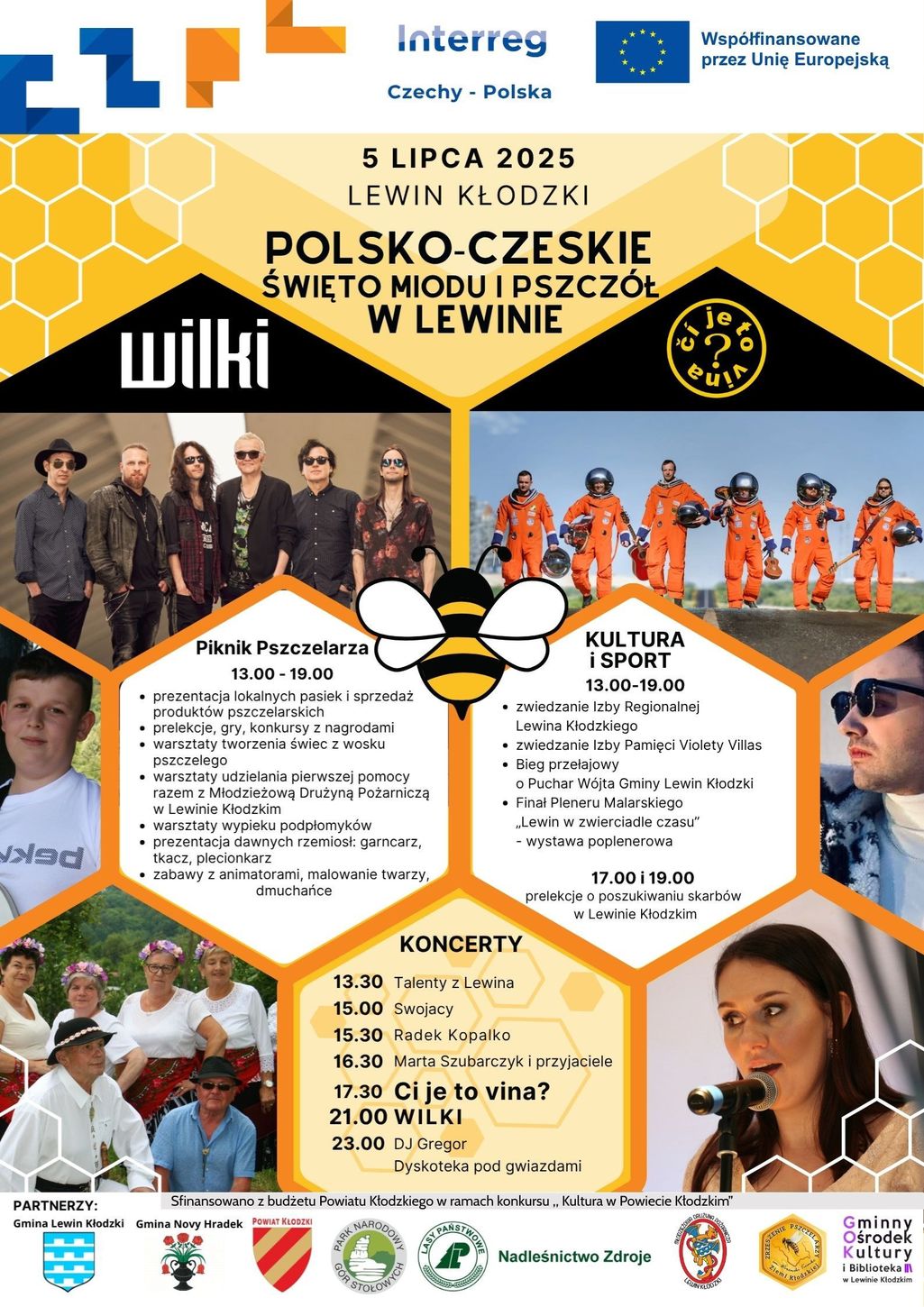 polsko-czeskie święto miodu w Lewinie