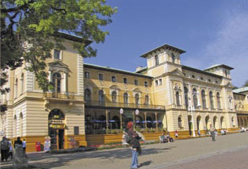 Krynica Zdrój. Na zdrojow ym deptaku