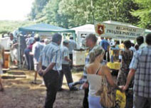 Pszczelarze na targach rolniczych w Kościelcu