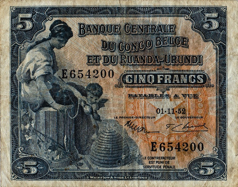 Pszczelarstwo w numizmatyce - banknoty