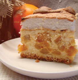 Ptysie, Sernik z pianką