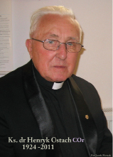 1 maja 2011 roku zmarł ks. dr Henryk Ostach