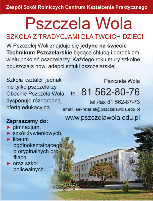 Pszczela Wola oczyma absolwenta