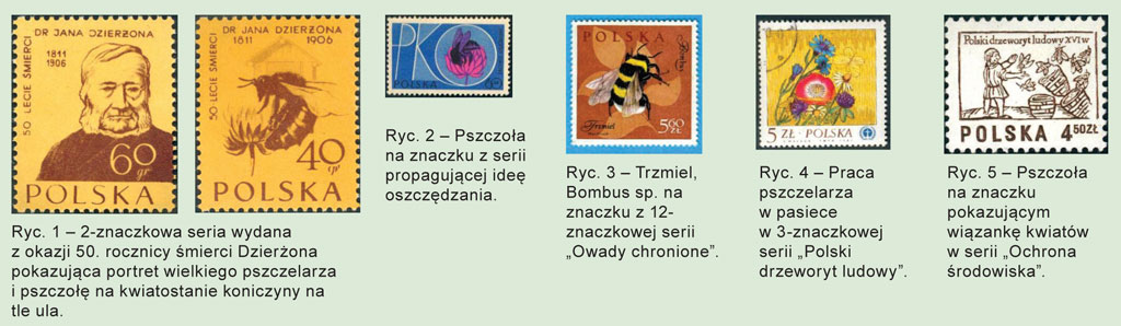 Pasieka w klaserze - polskie znaczki pocztowe o tematyce pszczelarskiej