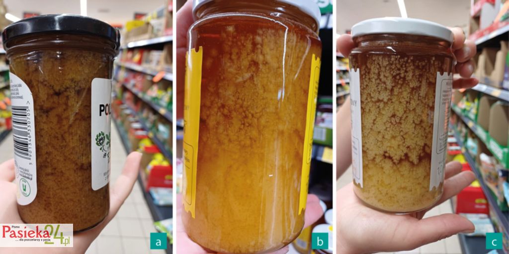 Wtórna krystalizacja miodu