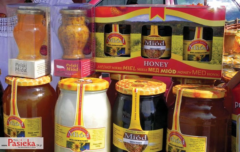 miody w słoikach