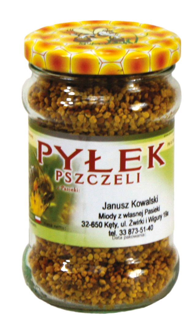 Etykiety samoprzylepne na słoiki z miodem