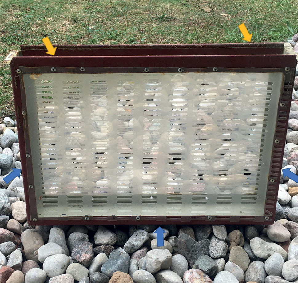 Exemplu de izolare a matcilor în cadrul unei stupine de hobby